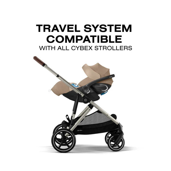CYBEX Cloud G Pro Comfort Extend Infant Car Seat - Almond Beige Cybex