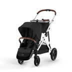 Cybex Gazelle S Stroller - Silver Frame/Moon Black Cybex