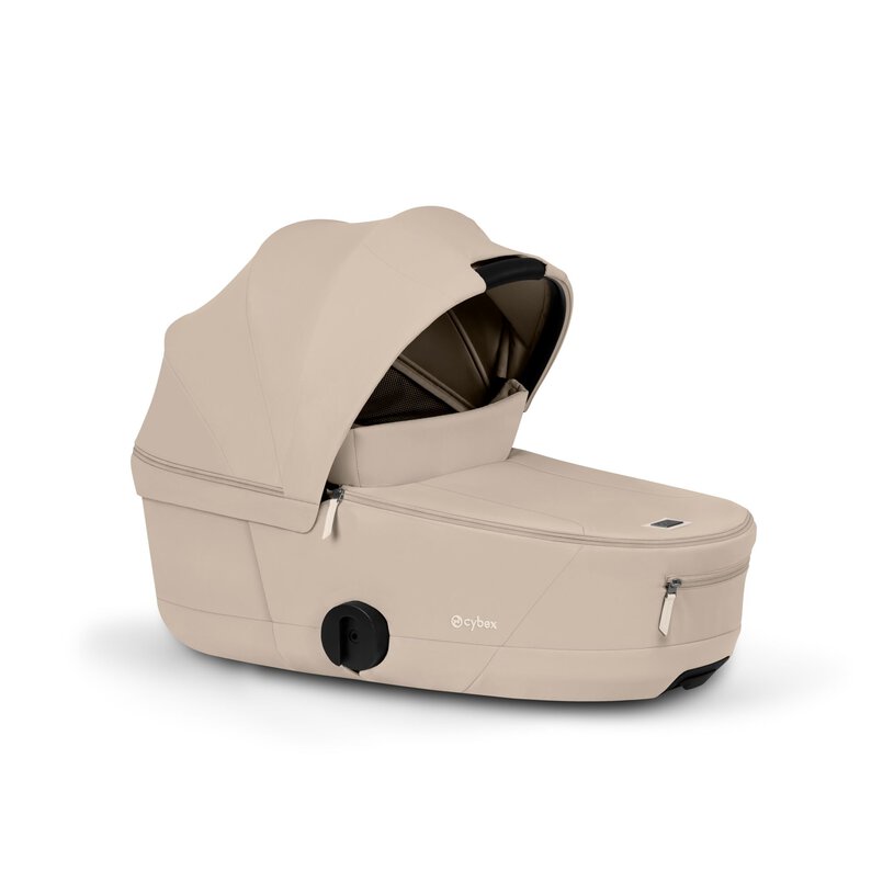 Cybex Mios/Coya Fold Lux Carry Cot - Cozy Beige Cybex