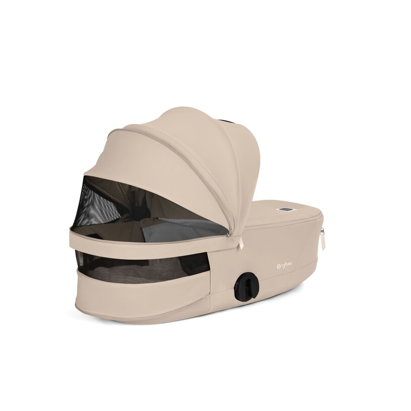 Cybex Mios/Coya Fold Lux Carry Cot - Cozy Beige Cybex