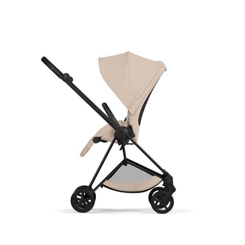 Cybex Mios Stroller - Cozy Beige (Matte Black Frame) Cybex