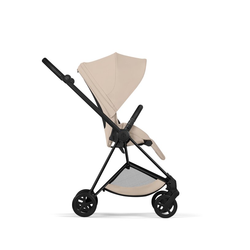 Cybex Mios Stroller - Cozy Beige (Matte Black Frame) Cybex