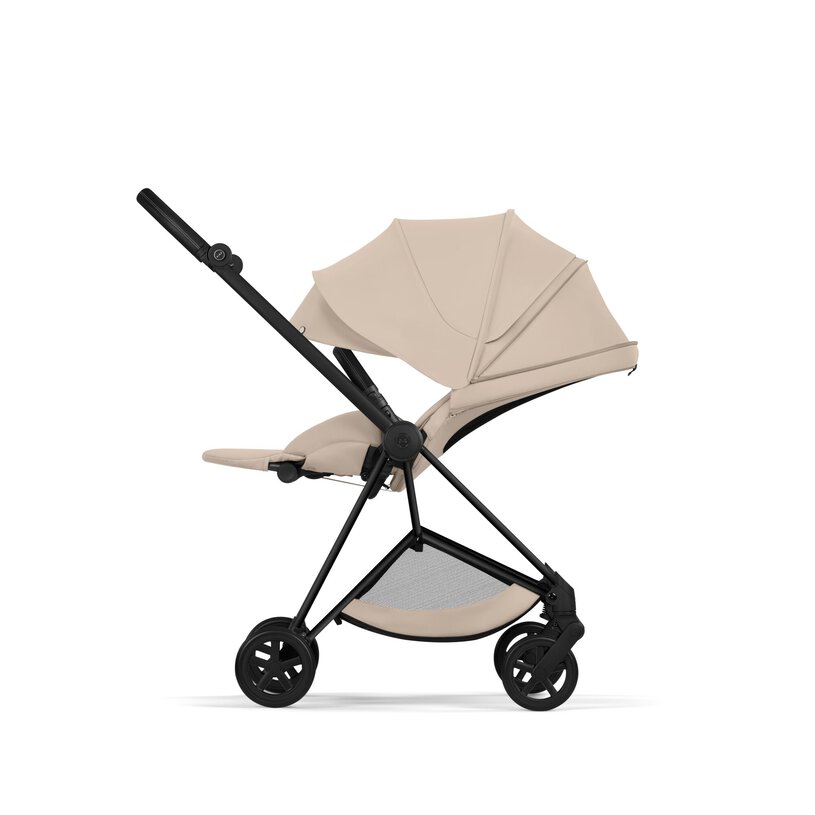 Cybex Mios Stroller - Cozy Beige (Matte Black Frame) Cybex