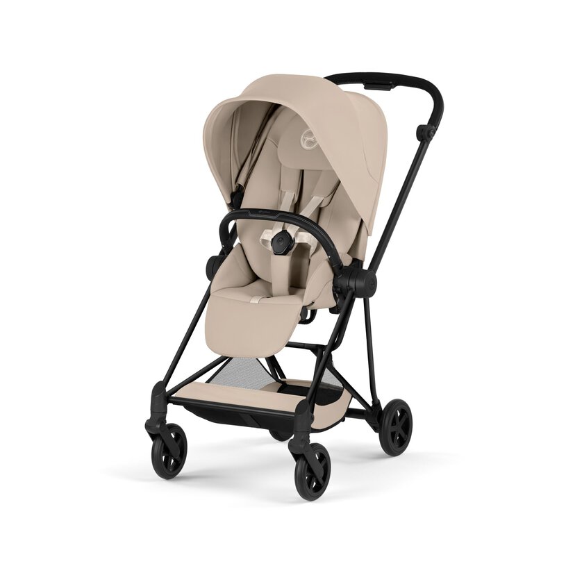 Cybex Mios Stroller - Cozy Beige (Matte Black Frame) Cybex