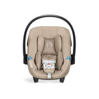 CYBEX Aton G2 Swivel Infant Car Seat with Load Leg Base - Almond Beige Cybex