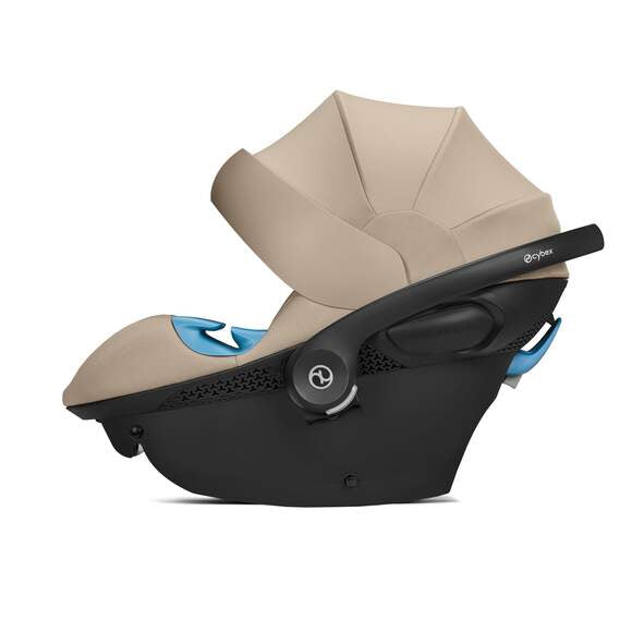 CYBEX Aton G2 Swivel Infant Car Seat with Load Leg Base - Almond Beige Cybex