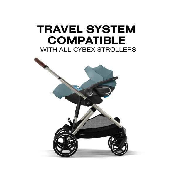 CYBEX Cloud G Pro Comfort Extend Infant Car Seat - Stormy Blue Cybex