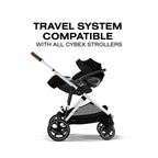 CYBEX Cloud G Pro Comfort Extend Infant Car Seat - Moon Black Cybex