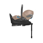 CYBEX Cloud T Comfort Extend Infant Car Seat with SensorSafe - Cozy Beige Cybex