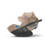 CYBEX Cloud T Comfort Extend Infant Car Seat with SensorSafe - Cozy Beige Cybex