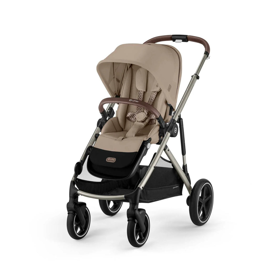 Cybex Gazelle S Stroller - Taupe Frame/Almond Beige Cybex