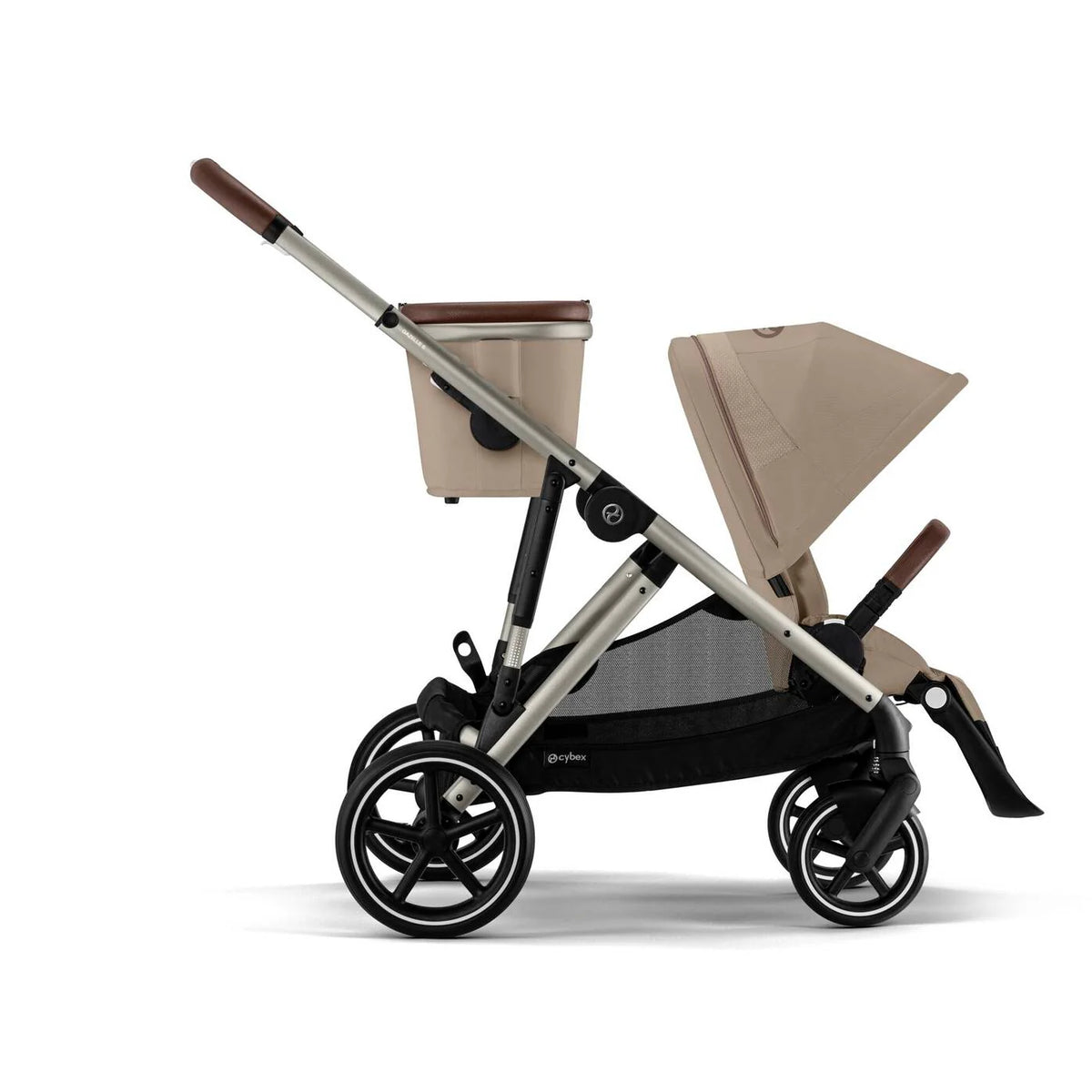 Cybex Gazelle S Stroller - Taupe Frame/Almond Beige Cybex