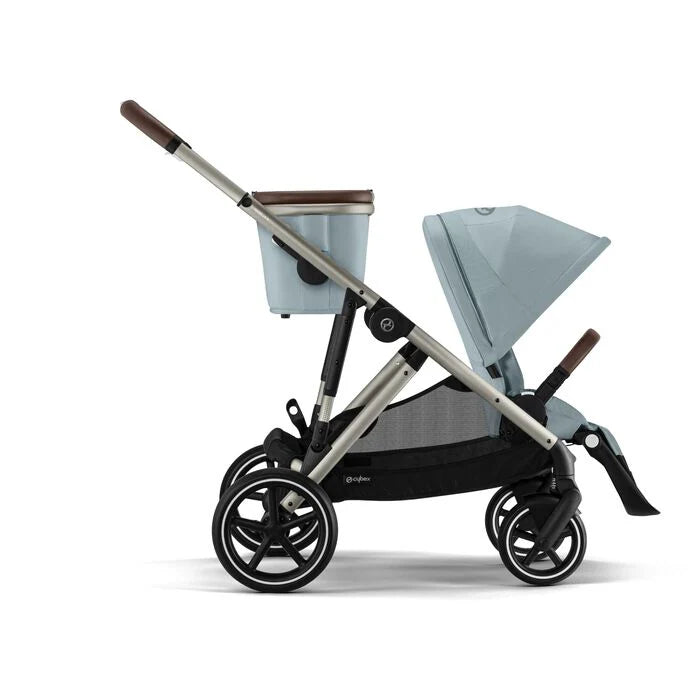 Cybex Gazelle S Stroller - Taupe Frame/Sky Blue Cybex