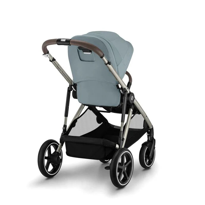 Cybex Gazelle S Stroller - Taupe Frame/Sky Blue Cybex