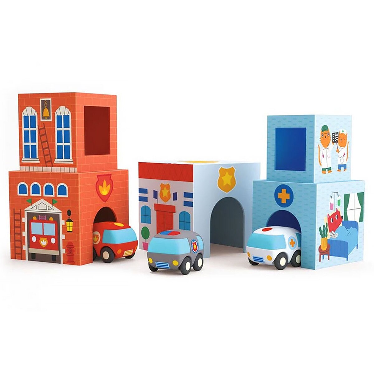 Djeco Topanicars Nest & Stack Vehicles Djeco