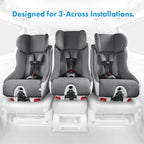 Clek Foonf Convertible Car Seat - Latte Ziip (Flame Retardant Free) Clek