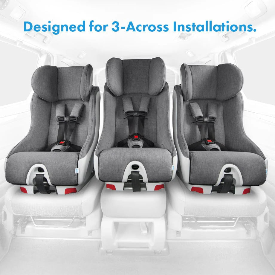 Clek Foonf Convertible Car Seat - Latte Ziip (Flame Retardant Free) Clek