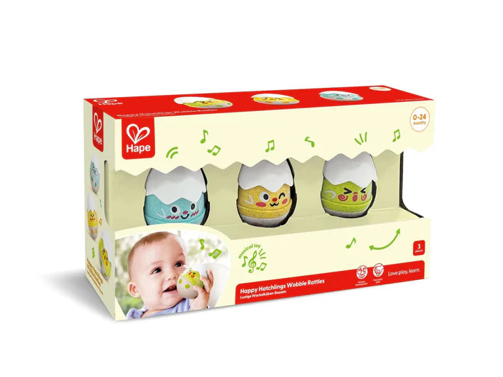 Hape Happy Hatchlings Wobble Rattles Hape