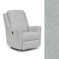 Storytime by Best Chairs Heatherly Swivel Glider Recliner - Dove (21553B) Best Chairs