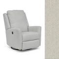 Storytime by Best Chairs Heatherly Power Swivel Glider Recliner - Cotton Best Chairs