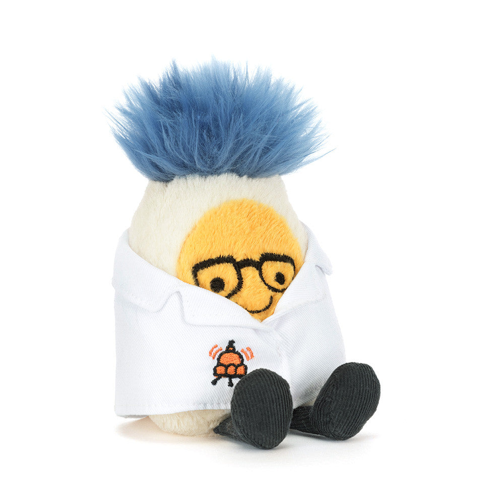 Jellycat Amuseables Boiled Egg Scientist Outfit Jellycat