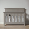 Romina Furniture Karisma Solid Back Convertible Crib - Ash Romina Furniture