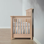 Romina Furniture Karisma Solid Back Convertible Crib - Solid White Romina Furniture