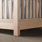Romina Furniture Karisma Solid Back Convertible Crib - Solid White Romina Furniture