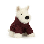 Jellycat Munro Scottie Dog 'Winter Jumper' Jellycat