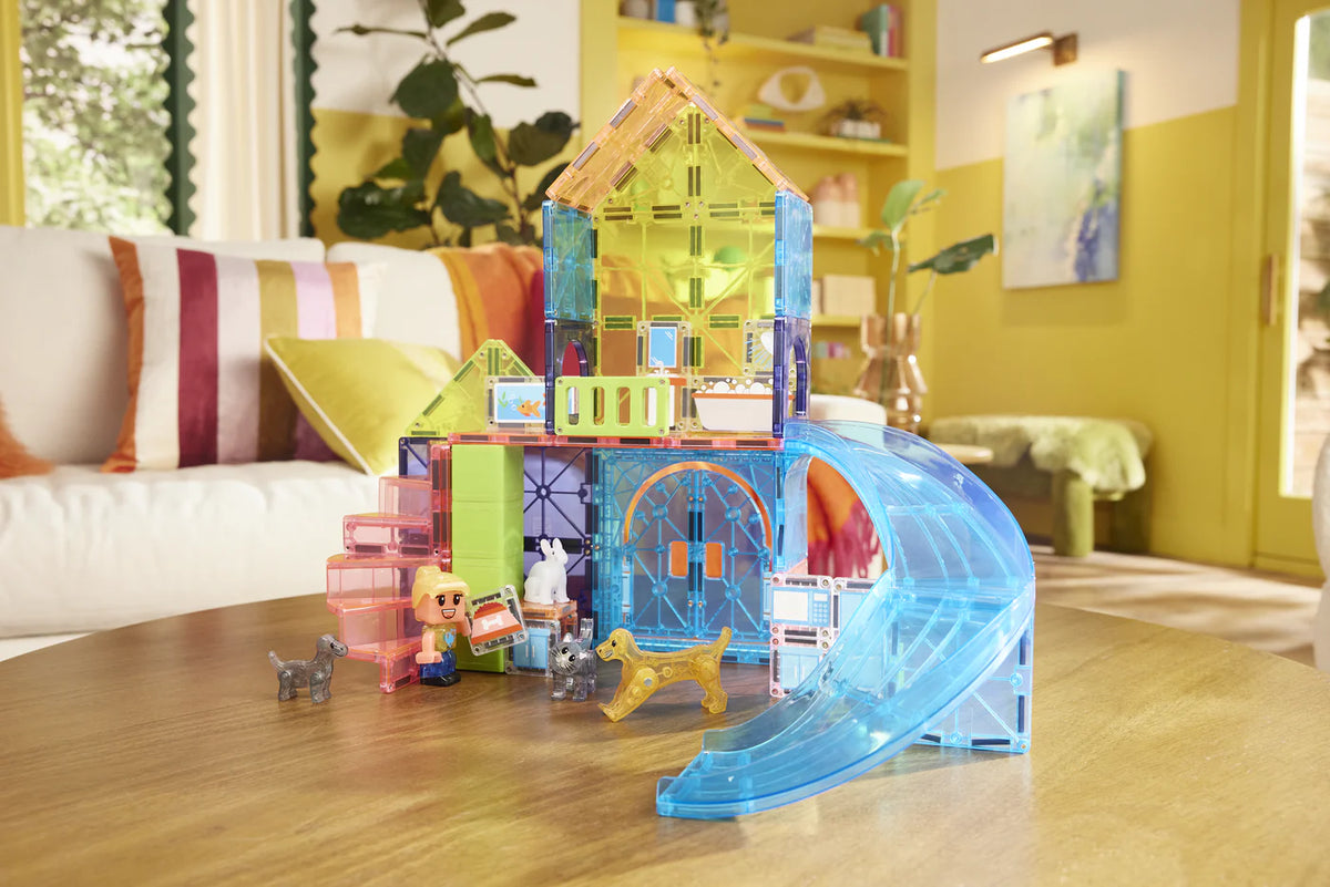 Magna-Tiles Pet Playhouse 50 Piece Set Magna-Tiles