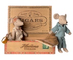 Maileg Mum & Dad in cigarbox Maileg