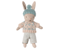 Maileg Winter rabbit, Micro - Sand - Mint Maileg