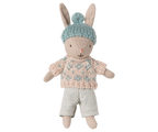 Maileg Winter rabbit, Micro - Sand - Mint Maileg