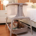 Maxi-Cosi Iora Bedside Bassinet - Classic Oat - EcoCare Maxi-Cosi