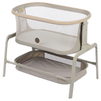 Maxi-Cosi Iora Bedside Bassinet - Classic Oat - EcoCare Maxi-Cosi