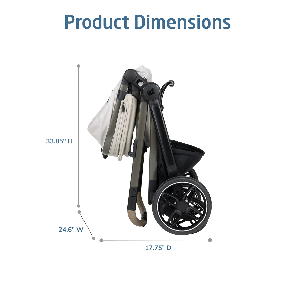 Maxi-Cosi Zelia™ Pro 5-in-1 Modular Travel System - Caspian Caviar Maxi-Cosi