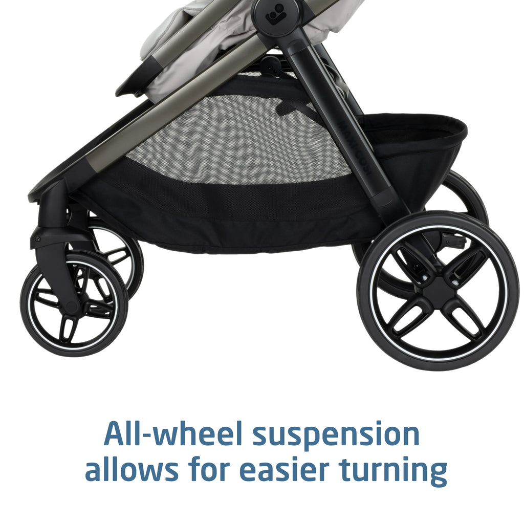 Maxi-Cosi Zelia™ Pro 5-in-1 Modular Travel System - Caspian Caviar Maxi-Cosi