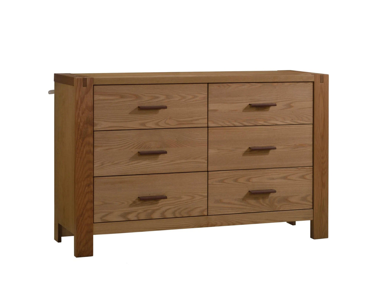 Natart Juvenile Toscano 57" Double Dresser - Wheat Natart