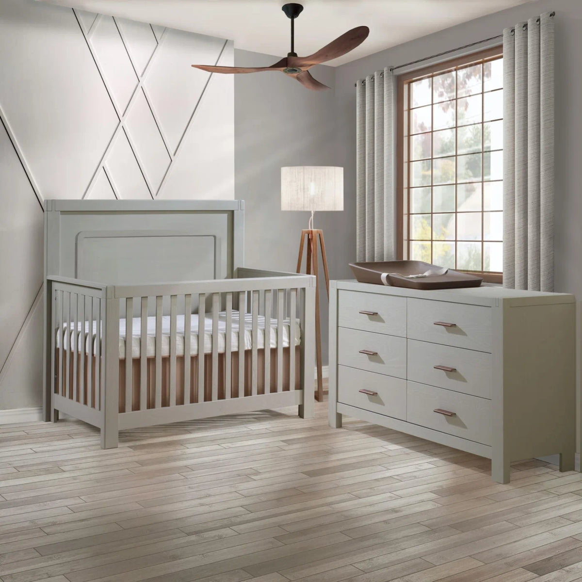 Natart Juvenile Toscano Convertible Crib - Natart