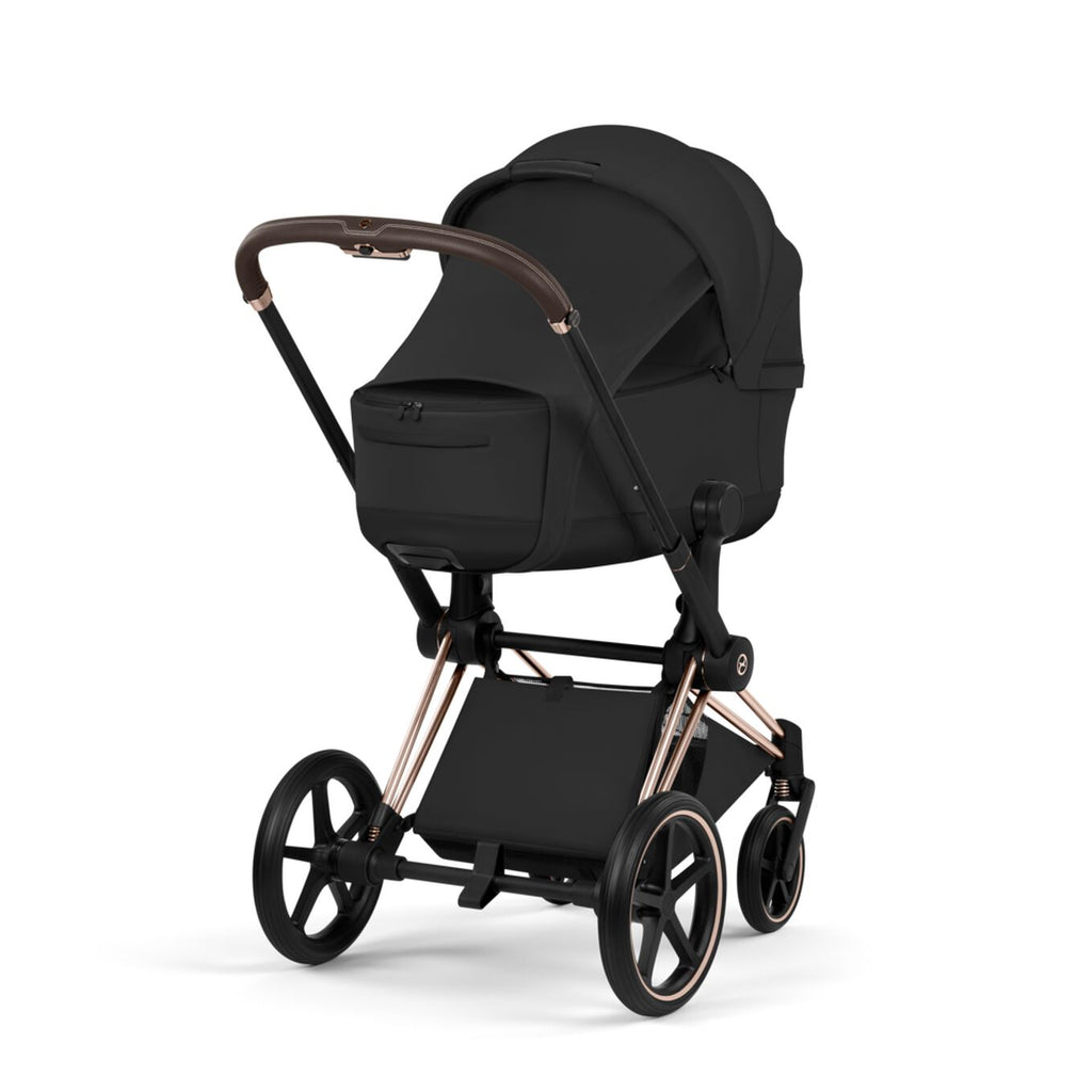 Cybex Priam Fold Lux Carry Cot - Cozy Beige Cybex