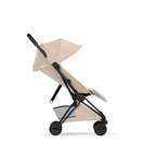 Cybex Coya Compact Stroller - Cozy Beige (Matte Black Frame) Cybex