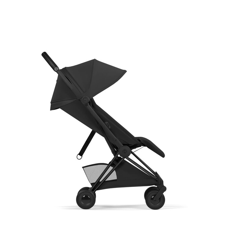 Cybex Coya Compact Stroller - Sepia Black (Matte Black Frame) Cybex