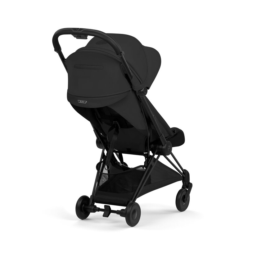 Cybex Coya Compact Stroller - Sepia Black (Matte Black Frame) Cybex