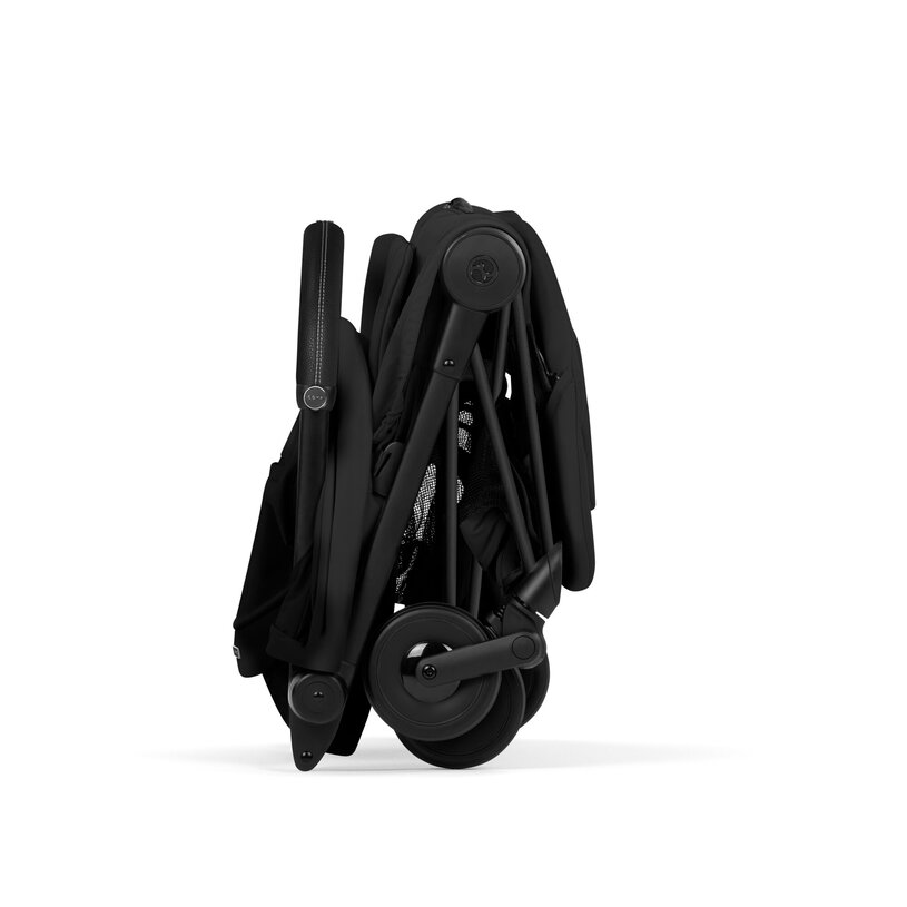 Cybex Coya Compact Stroller - Sepia Black (Matte Black Frame) Cybex