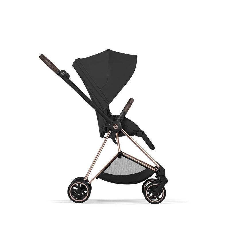 Cybex Mios Stroller - Sepia Black (Rosegold Frame) Cybex