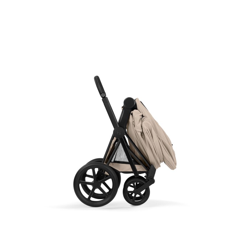Cybex Priam Fold Lux Carry Cot - Cozy Beige Cybex