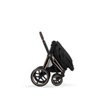 Cybex Priam Fold Lux Carry Cot - Sepia Black Cybex