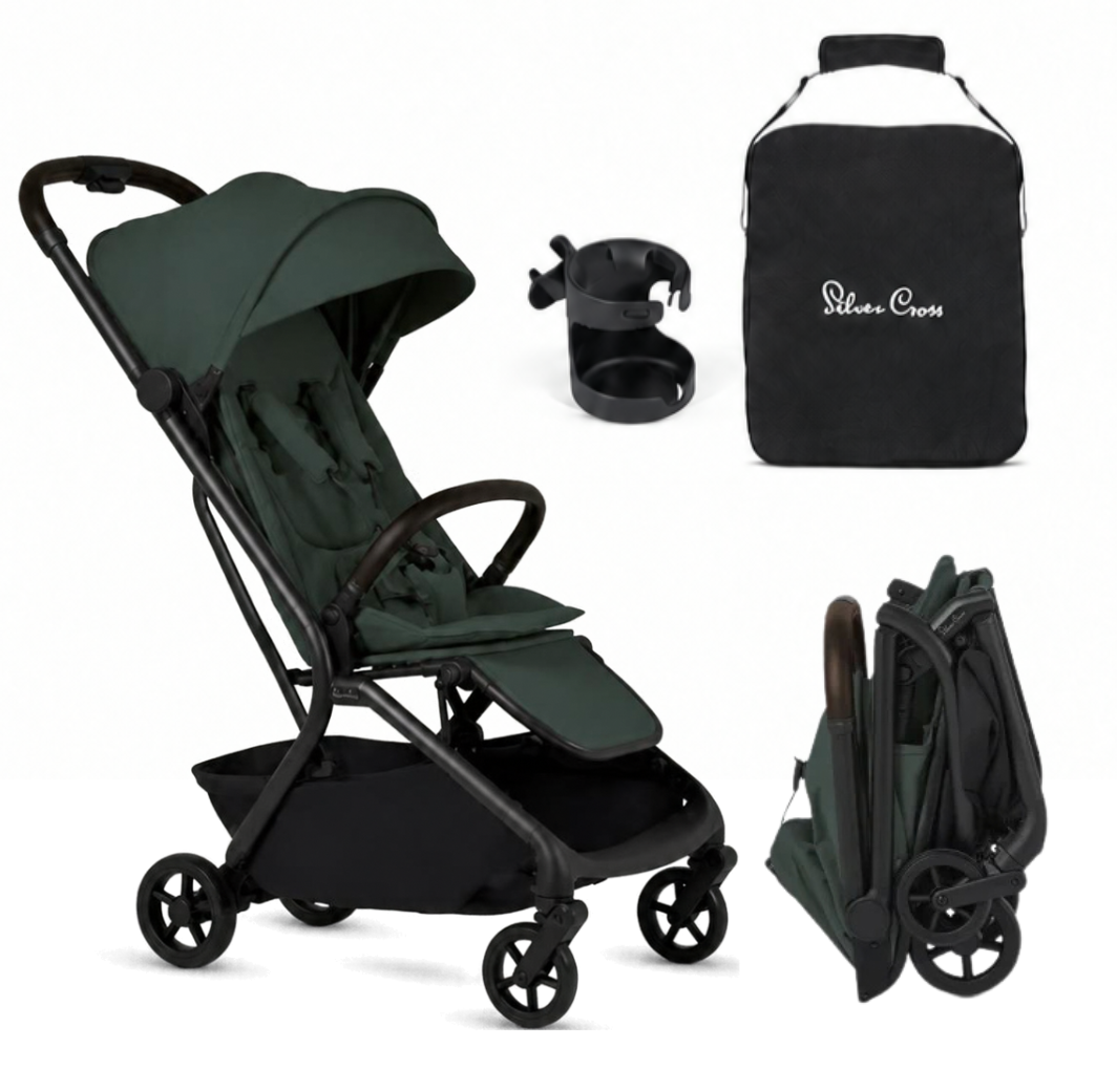 Silver Cross Nial Travel Bundle - Conifer
