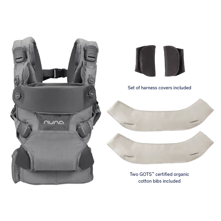 Nuna Cudl™ 4-in-1 Baby Carrier - Softened Thunder Nuna