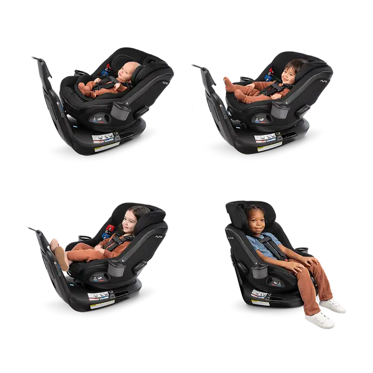 Nuna Revv™ Maxx Rotating Convertible Car Seat - Midnight Nuna